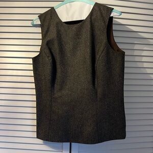 Ann Taylor Wool Blend Sleeveless Vest